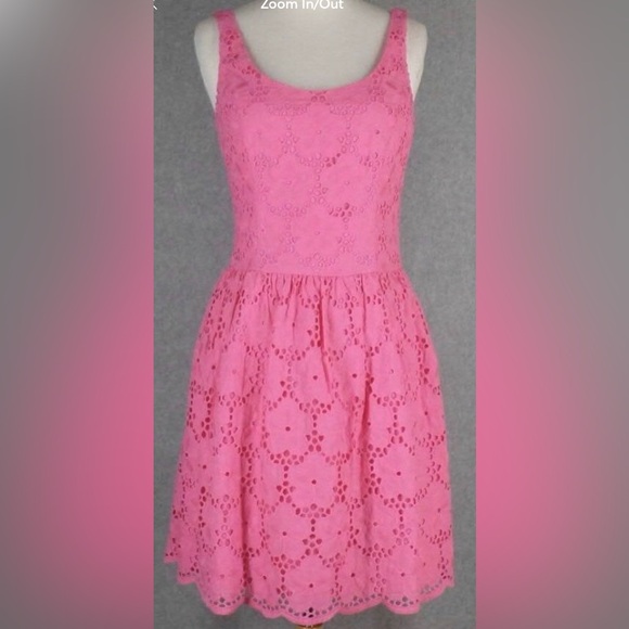 Lilly Pulitzer Dresses & Skirts - Lilly Pulitzer Vibrant Pink Dress 8